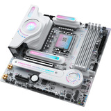 MAXSUN MS-iCraft B860M CROSS socket 1851 moederbord Wit, RAID, 5 Gb-LAN, WLAN, BT, Sound, µATX