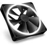 NZXT F140 RGB DUO case fan Zwart, 140 x 140 x 25 mm, PWM, zonder controller