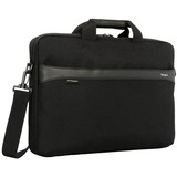 Targus 17.3" GeoLite EcoSmart Slim Brief laptoptas Zwart