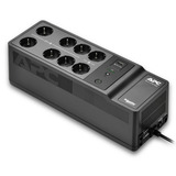 APC Back-UPS BE500G2-GR - Noodstroomvoeding Zwart, 8x Schuko, 500VA, 1 USB oplader, 1 USB datapoort