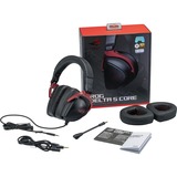 ASUS ROG Delta S Core over-ear gaming headset Zwart/rood, Pc, PlayStation 4, PlayStation 5, Xbox One, Xbox Series X|S, Nintendo Switch