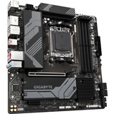 GIGABYTE B650M DS3H socket AM5 moederbord Zwart/grijs, RAID, 2.5 Gb-LAN, 7.1 Audio, µATX