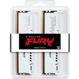Kingston FURY Beast 64 GB DDR5-6000 (2x 32 GB) werkgeheugen Wit, KF560C30BWEK2-64, XMP 3.0, EXPO 1.1