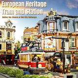 Lumibricks Town Life - Heritage Tram and Station Constructiespeelgoed L9084