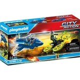 PLAYMOBIL City Action - Politiejet: drone-achtervolging Constructiespeelgoed 70780