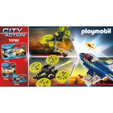 PLAYMOBIL City Action - Politiejet: drone-achtervolging Constructiespeelgoed 70780