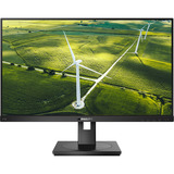Philips 272B1G 27" monitor Zwart, 75 Hz, VGA, DVI-D, DisplayPort, HDMI, USB, Audio