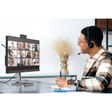 Philips 27B2U4601H/00 27" Ledmonitor Zilver/zwart, HDMI, DisplayPort, USB-C, Webcam, 120 Hz