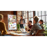Samsung LH65WMFWBGCXEN Flip Pro Interactive Display WMF-X 4K Wit/grijs, HDMI, LAN, WiFi, BT, USB, Tizen 9.0, Touch