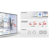Samsung LH65WMFWBGCXEN Flip Pro Interactive Display WMF-X 4K Wit/grijs, HDMI, LAN, WiFi, BT, USB, Tizen 9.0, Touch