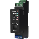 Shelly Pro 2PM relais 2-kanaals, LAN, Wifi, Bluetooth
