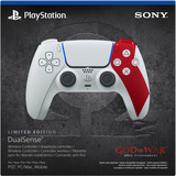 Sony DualSense Draadloze Controller - God of War 20th Anniversary Limited Edition Grijs/donkerrood