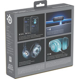 SteelSeries Arctis Nova 3P Wireless over-ear gaming headset Lichtblauw, 2.4 GHz / Bluetooth 5.3, Pc, PlayStation 5, PlayStation 4, Switch