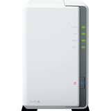 Synology DiskStation DS223j incl. 2x Seagate IronWolf 4 TB harde schijf nas Wit, 2x USB 3.2 Gen 1