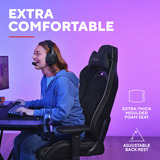Trust GXT 721 Ruya Pro Premium Comfortabele Gaming Stoel Zwart/geel
