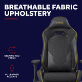 Trust GXT 721 Ruya Pro Premium Comfortabele Gaming Stoel Zwart/geel