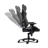 Trust GXT 721 Ruya Pro Premium comfortabele gamingstoel Zwart/geel