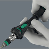 Wera 8000 B Black Edition Zyklop Speed ratel met 3/8" aandrijving Zwart/groen