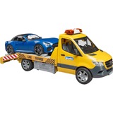 Mercedes Benz Sprinter Auto transport en roadster Modelvoertuig