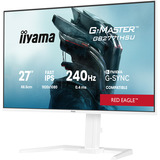 iiyama G-Master Red Eagle GB2771HSU-W1 27" gaming monitor Wit (mat), 2x HDMI, DisplayPort, USB-A, USB-C, 240 Hz