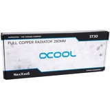 Alphacool NexXxoS ST30 Full Copper 280mm Radiator V2 Wit/zwart