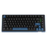 Ducky OK-M-75, toetsenbord Zwart, US lay-out, KTT Tactile, 75%, RGB, Hot-swap, PBT, 2.4 GHz / Bluetooth / USB-C