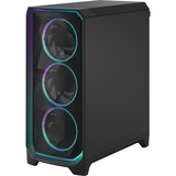 Fractal Design Meshify 3 RGB TG Light Tint midi tower behuizing Zwart | 2x USB-A | 1x USB-C | RGB | Tempered Glass