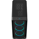 Fractal Design Meshify 3 RGB midi tower behuizing Zwart | 2x USB-A | 1x USB-C | RGB | Tempered Glass