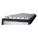 Hator Skyfall Wireless RGB mechanisch gaming toetsenbord Zwart, US lay-out (QWERTY), HATOR Aurum Lemon, 80% (TKL)	, RGB, Double shot ABS, Hot-swap, 2.4GHz | Bluetooth | USB-C