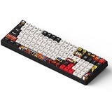 Iqunix F97 Graffiti Diary Wireless Mechanical Keyboard Zwart, US lay-out (QWERTY), TTC Gold Pink, 96%, RGB leds, Hot-swappable, PBT, 2.4GHz | Bluetooth 5.1 | USB-C