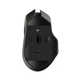 MCHOSE G7 gaming muis Zwart, 12.000 DPI, 2.4 GHz / Bluetooth / USB-C