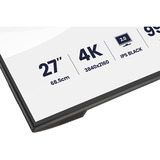 iiyama ProGraphic HB2701UHSNP-B1 27" 4K Ultra HD monitor Zwart (mat), 1x DisplayPort, 1x HDMI, 2x USB-C, 3x USB-A, 1x RJ-45