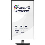 iiyama ProGraphic HB2701UHSNP-B1 27" 4K Ultra HD monitor Zwart (mat), 1x DisplayPort, 1x HDMI, 2x USB-C, 3x USB-A, 1x RJ-45