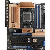 ASUS ROG CROSSHAIR 2006 socket AM5 moederbord Zwart/brons, RAID, 5 Gb-LAN, 10 Gb-LAN, Wi-Fi 7, BT, Sound, ATX