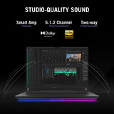 ASUS ROG Strix SCAR 18 G835LWG-TQ327W 18"  gaming laptop Zwart | Ultra 9 290HX+ | RTX 5080 | 32 GB | 2 TB SSD