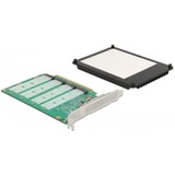 DeLOCK PCIe x16 > 4x internal NVMw M.2 Key M 