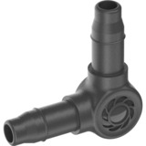 GARDENA L-stuk 4,6 mm (3/16") verbinding Donkergrijs, 10 Stuks