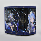 HYTE Hoshimachi Suisei Y70 midi tower behuizing Blauw | 2x USB-A | 1x USB-C | Tempered Glass