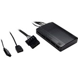 Inter-Tech Argus RGB Fan Set RS-14 case fans Zwart, 3 stuks, 140 x 140 x 25 mm, PWM