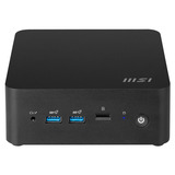 MSI Cubi NUC AI 1UMG-018BEU barebone Zwart | Core Ultra 7 155H | Arc Graphics