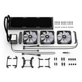 Sharkoon S100 ARGB waterkoeling Zwart, 4-pins PWM fan-connector