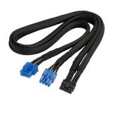 SilverStone Voedingskabel SST-PP12-PCIE Zwart, 55 centimeter