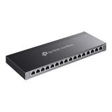 TP-Link Omada SG2016P 16-Poort Gigabit Smart Switch Zwart, 8x PoE+