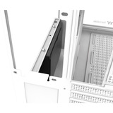 Thermaltake View 380 WS ARGB Snow midi tower behuizing Wit/houtkleur | 2x USB-A | 1x USB-C | RGB | Tempered Glass