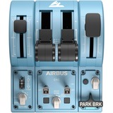 Thrustmaster TCA Quadrant Add-on Airbus Edition gaming gasregelaar Blauwgrijs/zwart, Pc