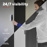Trust DOORCAM-3000 Slimme WiFi deurbelcamera Wit/zwart, 2.4 GHz wifi