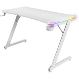Trust GXT 709W Luminus RGB-gamingbureau gaming desk Wit