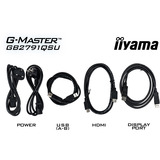 iiyama G-Master Gold Phoenix GB2791QSU-B1 27" gaming monitor Zwart (mat), 320 Hz, HDMI, DisplayPort, USB, Audio