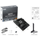 ASUS X870 MAX GAMING WIFI7 socket AM5 moederbord RAID, 2.5Gb-LAN, Wi-Fi 7, BT, Sound, ATX