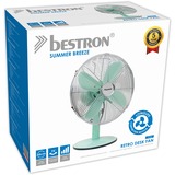 Bestron DFT35M Tafelventilator Mint, Ø 35 cm